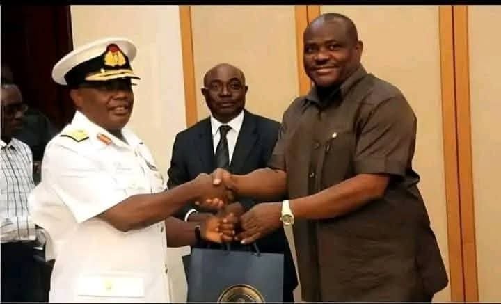 Pictures of Nyesom Wike And Rivers State Administrator, Ibas, Surface Online