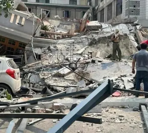 We’re Digging Out People With Our Bare Hands -Team Laments, As Dozens Die In Myanmar Earthquake