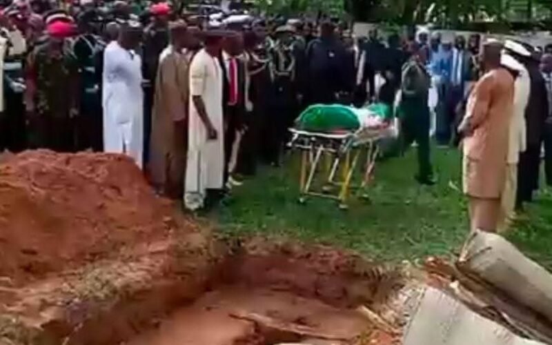 Buhari’s Remains Buried In Daura