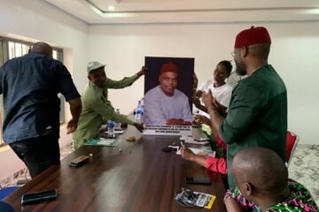 NYSC Members Honour Council Chair, Commend Mbah For Security, Good Governance