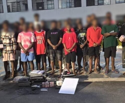 50 Nigerians, Landlord Nabbed In Ghana For Alleged Involvement In ‘Yahoo Yahoo’, Human Trafficking