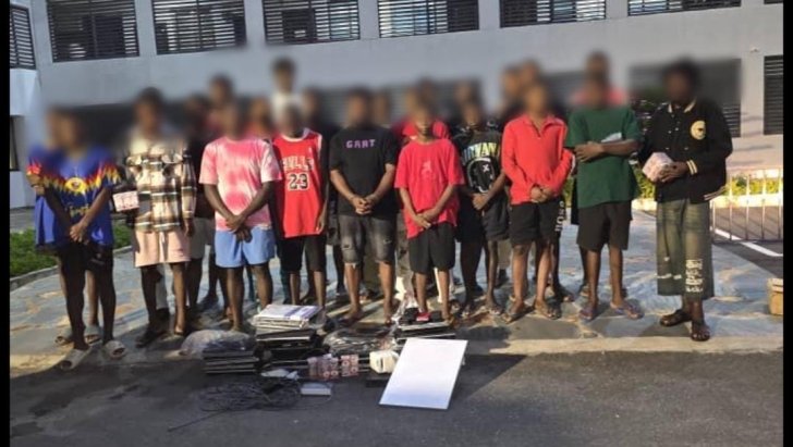 50 Nigerians, Landlord Nabbed In Ghana For Alleged Involvement In ‘Yahoo Yahoo’, Human Trafficking