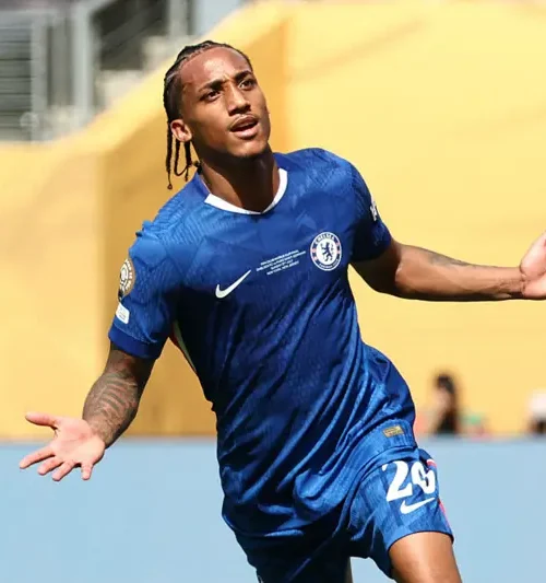 Chelsea lead PSG 3-0 at half time of Club World Cup Final.Goals were by Cole Palmer (22′,30′) and Joao Pedro (43′).