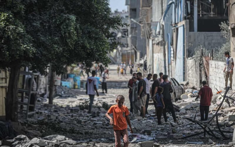 Families Flee Gaza City As Israel Vows To Press On With Offensive