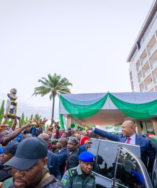Joy Sweeps Across Enugu As Mbah Unveils Reconstructed Iconic Hotel Presidential