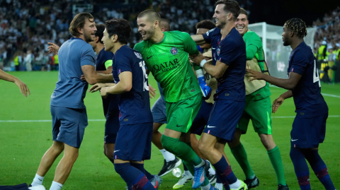 PSG Beat Spurs To Win European Super Cup