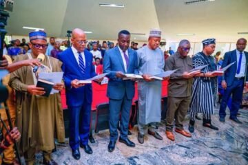 17 New Commissioners Sworn-in In Benue (See Names Inside)