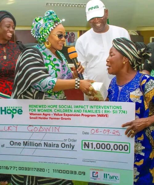 Agric Boost: FG Empowers 20 Benue Women With N20m
