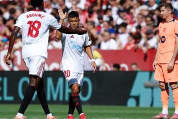 Ex-Barca Alexis Sánchez Leads Sevilla’s Rout Of Former Club(SEE RESULTS FROM OTHER LEAGUES IN EUROPE)