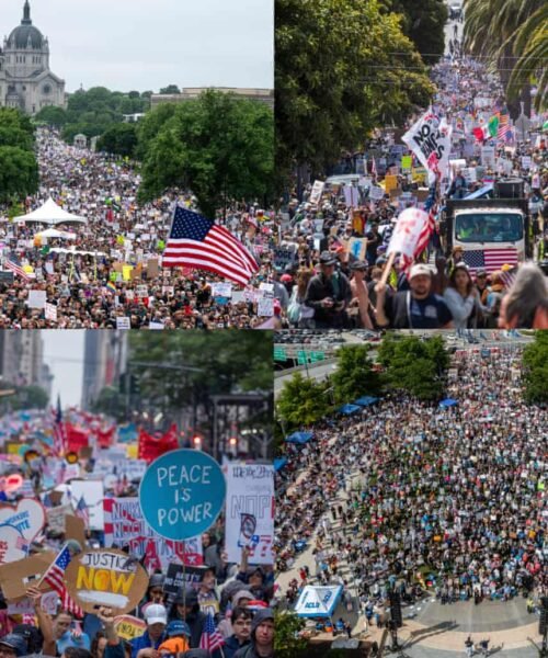 Millions Gathering To Rock US With Anti-Trump Protests