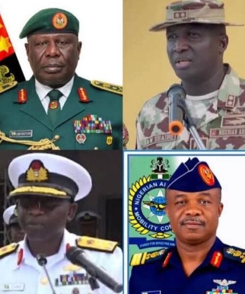 See Nigeria’s New Service Chiefs
