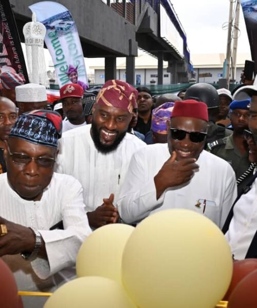 Obasanjo Commissions Ibadan Central Bus Terminal, As Makinde Says Protests Over Circular Road Politically Motivated