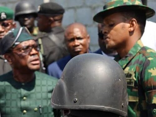 Bloodbath Involving FCT Minister Wike, Armed Soldiers Averted In Abuja (READ BLOW-BY-BLOW ACCOUNT OF WHAT REALLY HAPPENED)