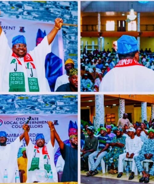 PDP Gov Aspirant, Oguntoyinbo, Meets Oyo Councilors Forum, Pledges To Build On Makinde’s Strides