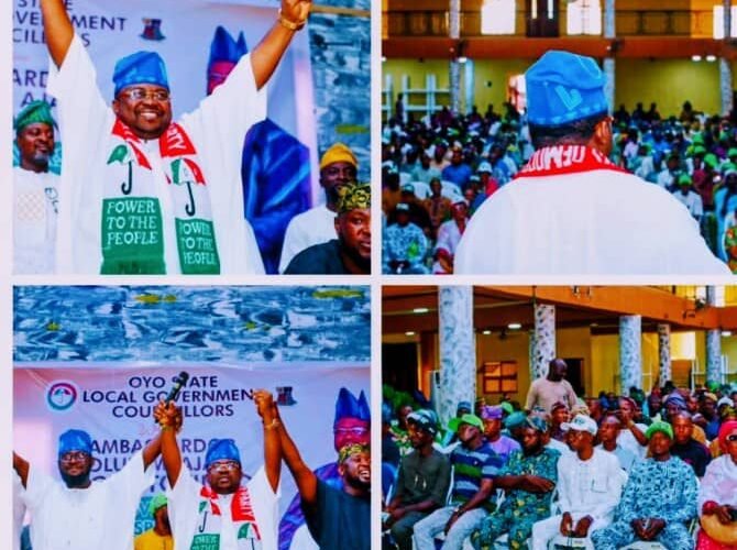 PDP Gov Aspirant, Oguntoyinbo, Meets Oyo Councilors Forum, Pledges To Build On Makinde’s Strides