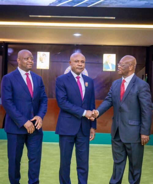 Mbah Cancels Yuletide Holidays For Appointees, Swears In 2 New Commissioners