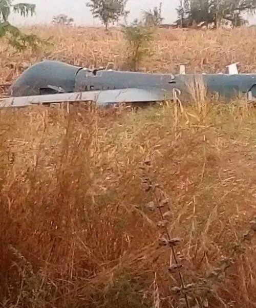 Military Drone Crashes In Niger State