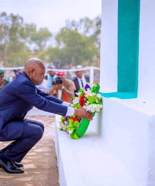 Mbah Reaffirms Support For Fallen Heroes, Families, Members of Armed Forces