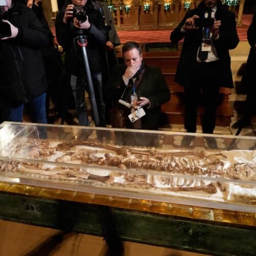 JUST IN! His Life A Lesson For Nigerians: St Francis Of Assisi’s Remains In Full Public Display For First Time