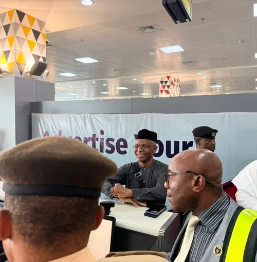 El-Rufai, Supporters Foil Security Agents’ Bid To Arrest Him At Abuja Airport