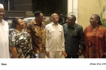 EXCLUSIVE PICTURE! Strike: Wike, Labour Leaders In Light-Hearted Moment