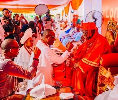 Tinubu Preaches Peace, Unity At Unveiling Of Delta Monarch’s Autobiography