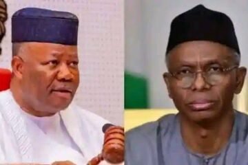 E-transmission Of 2027 Results: El-Rufai Gives Akpabio Thorough Dressing Down, Alleges He Is ‘Tinubu’s Lapdog’