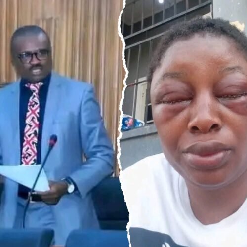 SHOCKING! Wife Of Cross River Lawmaker Suspended Indefinitely For Regularly Assaulting Her, Shocks All By Saying ‘I’m At Peace With Him’