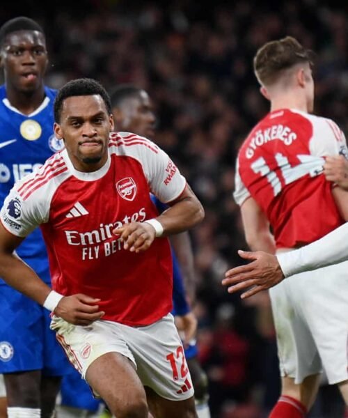 Gritty, But Arsenal Edge Battling Chelsea To Restore 5-point Lead Over Hot -On-Tails Man City