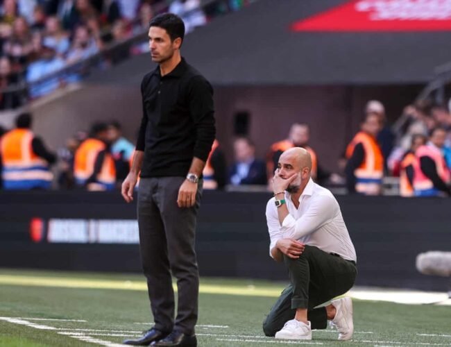 Today’s Arsenal Vs Man City Carabao Cup Final: Master, Apprentice Reunite With More Than Trophy At Stake