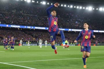 UCL: Barcelona ‘Tear’ Newcastle To Shreds In Historic 7-2 Win, Osimhen Injured As Salah Sends Liverpool Into Qtr-Finals (SEE QTR-FINAL PAIRINGS AND FULL RESULTS OF MATCHES PLAYED WEDNESDAY, 18 MARCH)