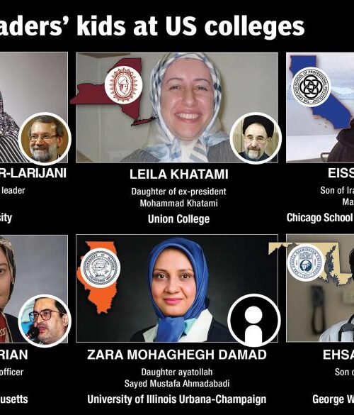 JUST IN! About 5000 Relatives, Children Of Iran’s Regime Leaders Holding Positions, Schooling In US -Report