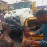 HORROR! Many Feared Dead, Injured In Ibadan As Trailer Fails Brake, Runs Into Tricycles, Passengers