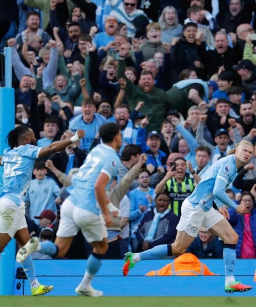 6 Matches To Play: Haaland Sinks Arsenal To Give Game-In-Hand Man City Edge In EPL Title Race