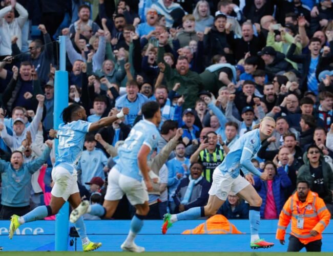 6 Matches To Play: Haaland Sinks Arsenal To Give Game-In-Hand Man City Edge In EPL Title Race