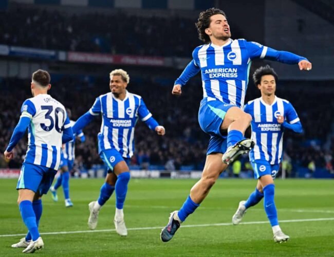Brighton Wallop Chelsea 3-0, Hand Blues Fifth Consecutive League Defeat Without Scoring