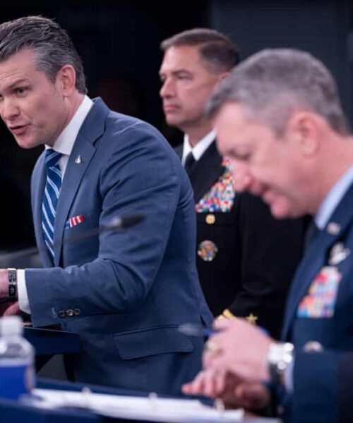US Will Ensure Iran Never Has A Nuclear Weapon -War Secretary Hegseth