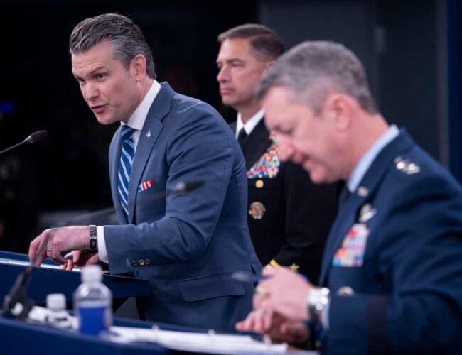 US Will Ensure Iran Never Has A Nuclear Weapon -War Secretary Hegseth