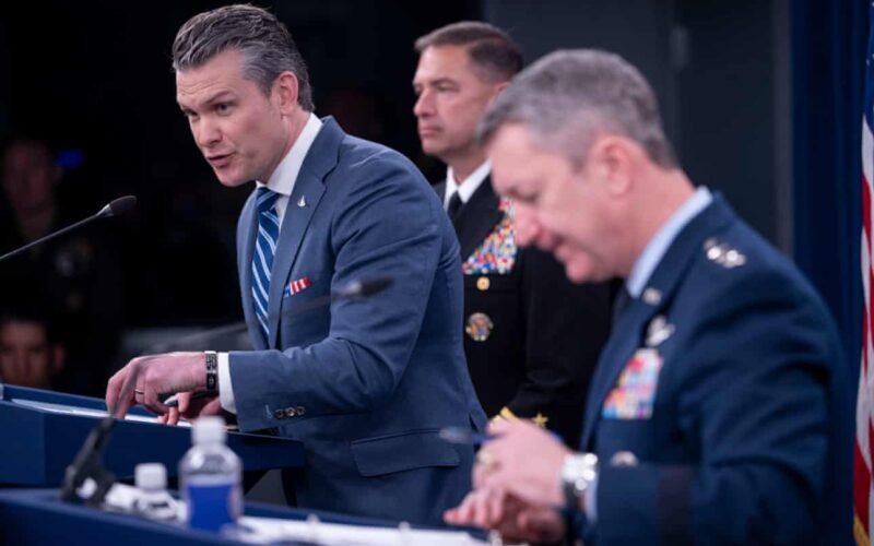 US Will Ensure Iran Never Has A Nuclear Weapon -War Secretary Hegseth