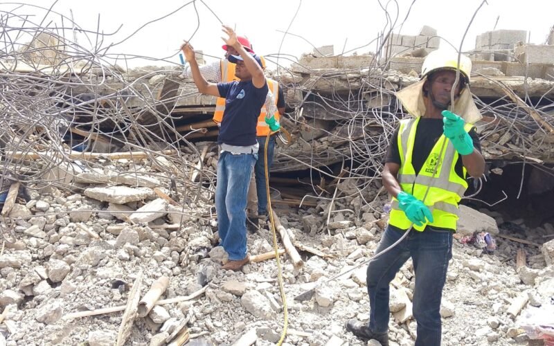 Concerns Over Abuja Buildings Construction Monitoring Integrity As No Less Than 6 Injured In Fresh Storey Building Collapse