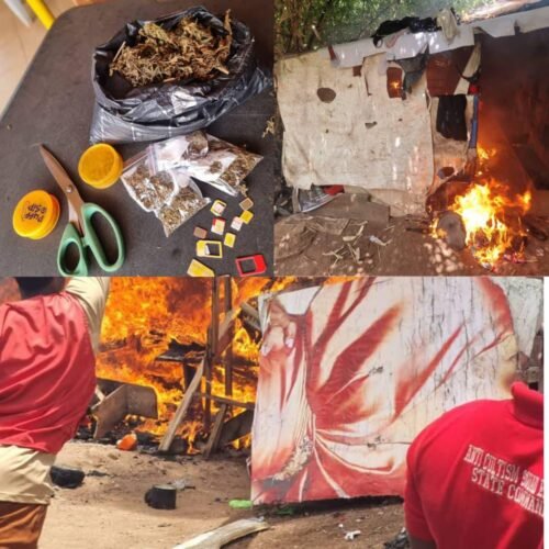 Police Raid Criminals’ Hideout In Enugu, Nab Suspect, Recover Illicit Drugs, Others