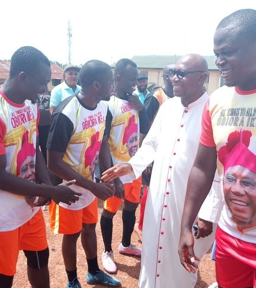 Nigeria Correctional Service Celebrates Monsignor Obiora Ike At 70