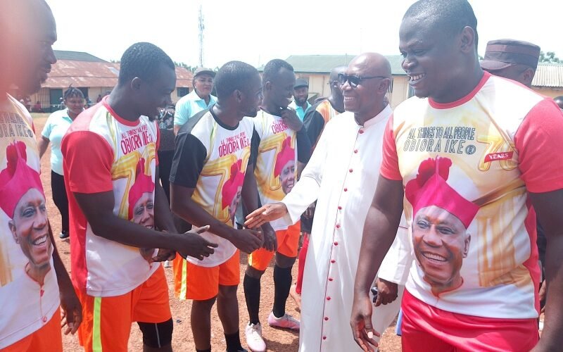 Nigeria Correctional Service Celebrates Monsignor Obiora Ike At 70