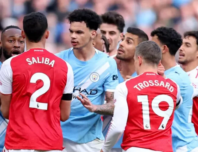 BREAKING! Manchester City, With Game In Hand, Beat Leaders Arsenal 2-1 As EPL Title Race Enters Heart-Palpitating Stage