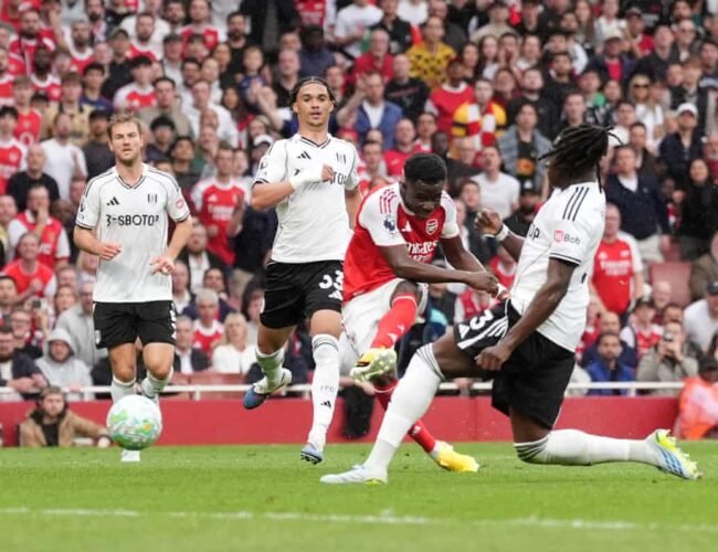 AS FANS CELEBRATE: How Arsenal’s Eze, Saka, Madueke, Others Rate In 2025-26 EPL Title-Winning Season