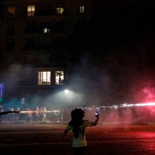 Champions League Victory: Violence In Paris, Vehicles Damaged, 130 Nabbed As PSG Supporters Fight Police After Team’s Triumph