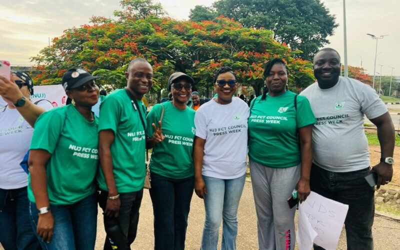 At 2026 Health Walk, FCT NUJ Chairman Advocates Mental Health Support For Journalists