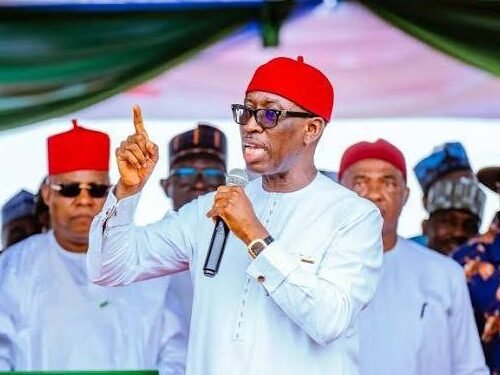 Atiku’s 2023 Running Mate Okowa Dethrones Ned Nwoko In APC Delta North Senate Ticket Battle