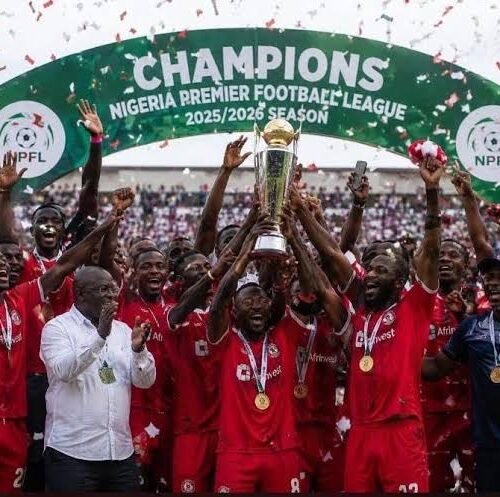 Jubilant Mbah Hails Enugu Rangers On 9th League Title