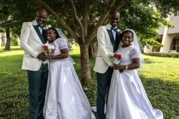 Twins Marry Twins In Joyous Ibadan Joint Wedding